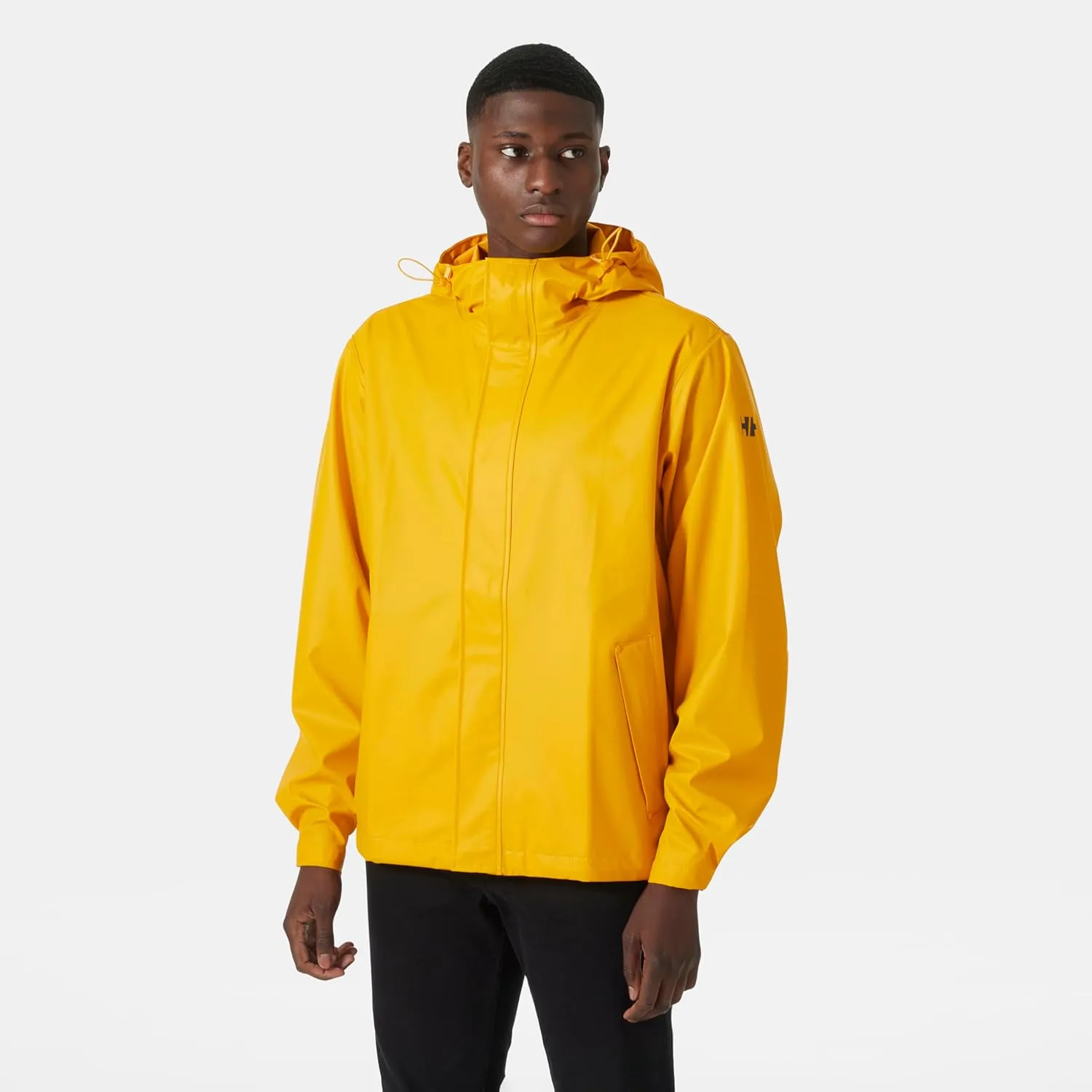 Helly-Hansen mens Moss Hooded Waterproof Windproof Raincoat Jacket