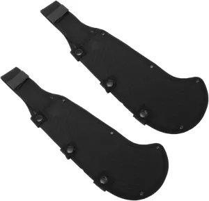 HEMOTON 2pcs Oxford Cloth Hatchet Covers Portable Scimitar Cutter Protection Durable Axe Guard with Hanging Waist Design for Easy Installation and Storage