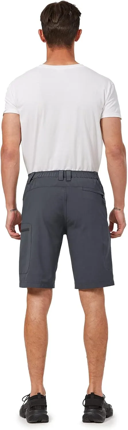 Hiauspor Men's Hiking Cargo Shorts 9"/10" Quick Dry Lightweight Waterproof for Golf Tactical Fishing Casual with 6 Pockets