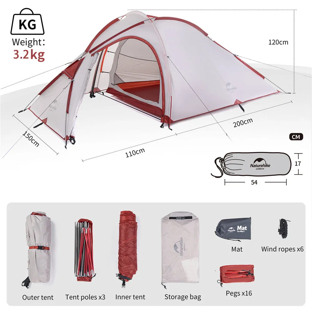 Hiby One Bedroom One Living Room Camping Tent