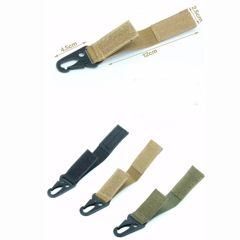 High Strength Nylon Key Hook Military Webbing Buckle