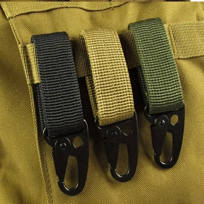 High Strength Nylon Key Hook Military Webbing Buckle
