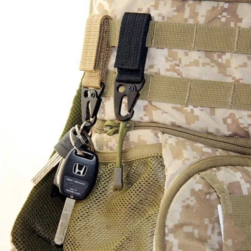 High Strength Nylon Key Hook Military Webbing Buckle