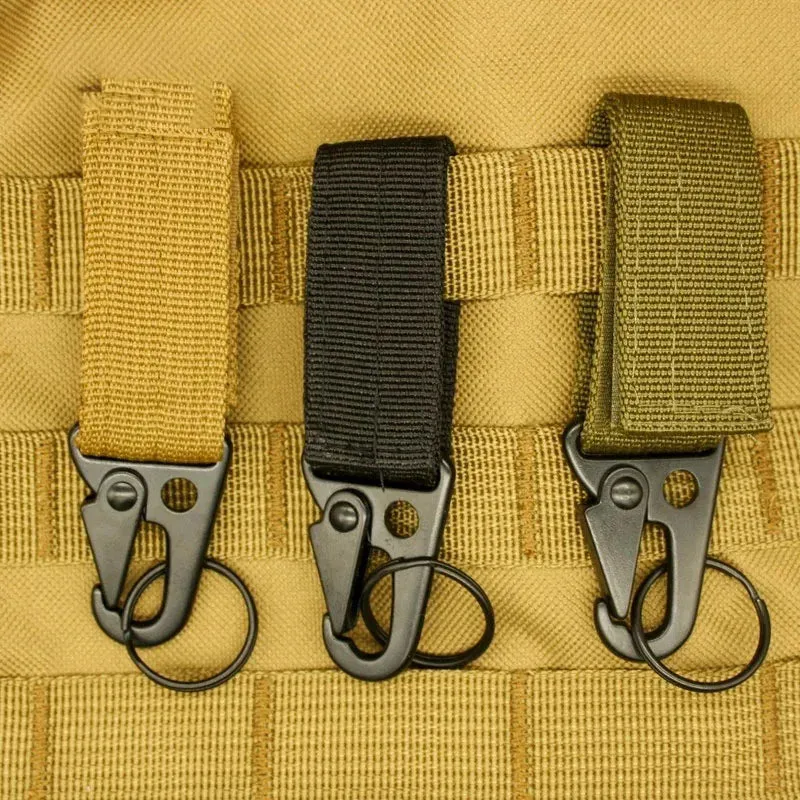 High Strength Nylon Key Hook Military Webbing Buckle
