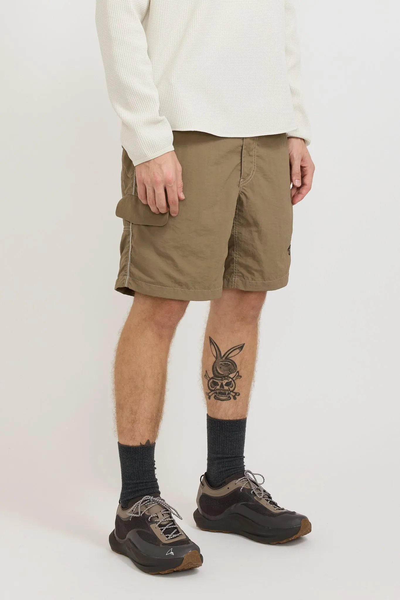 Hiking Club Ny Taffeta Hiker Short Pants Beige