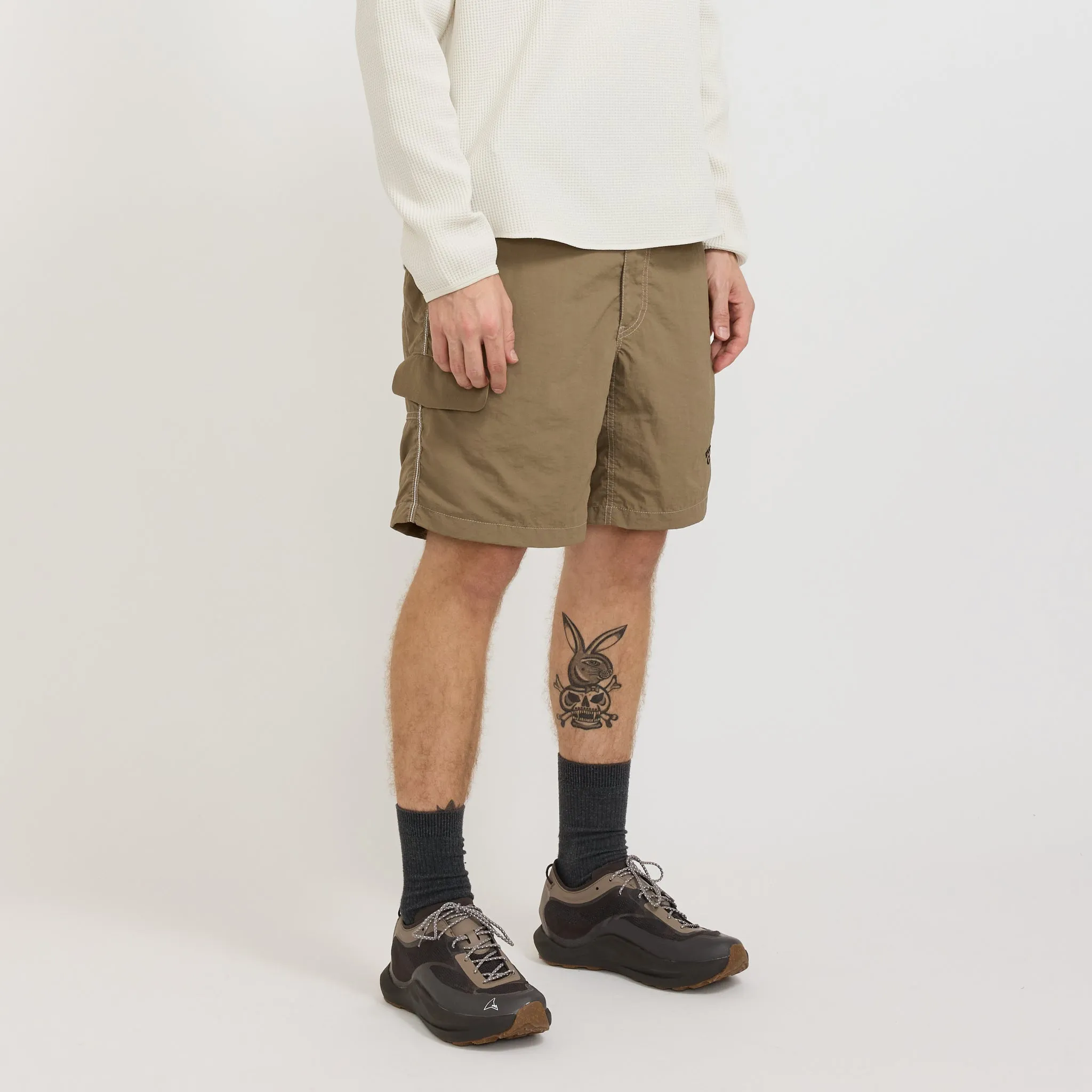 Hiking Club Ny Taffeta Hiker Short Pants Beige