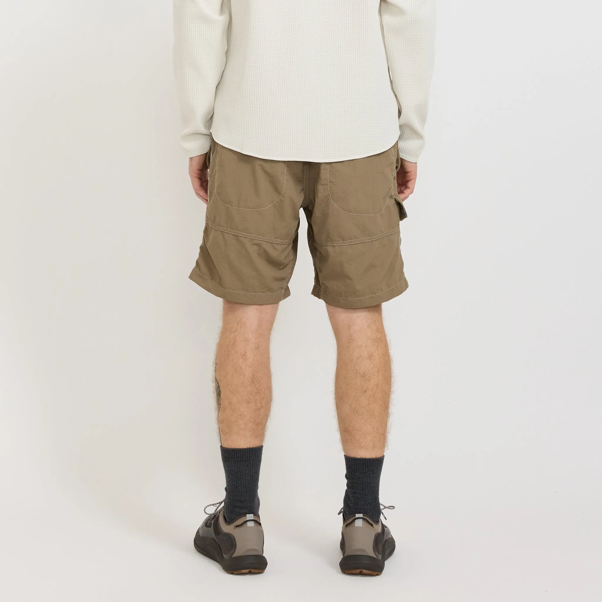 Hiking Club Ny Taffeta Hiker Short Pants Beige