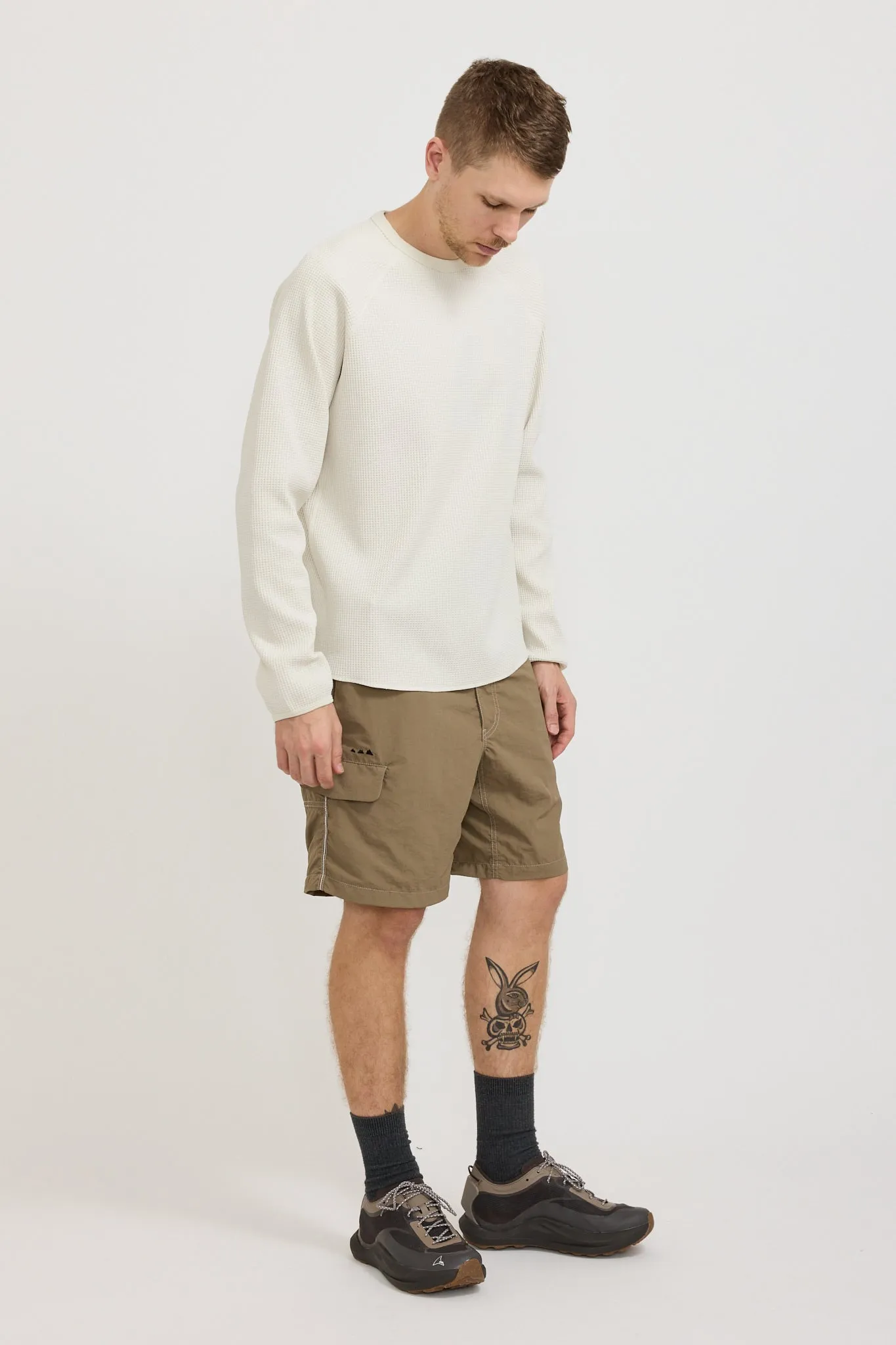 Hiking Club Ny Taffeta Hiker Short Pants Beige