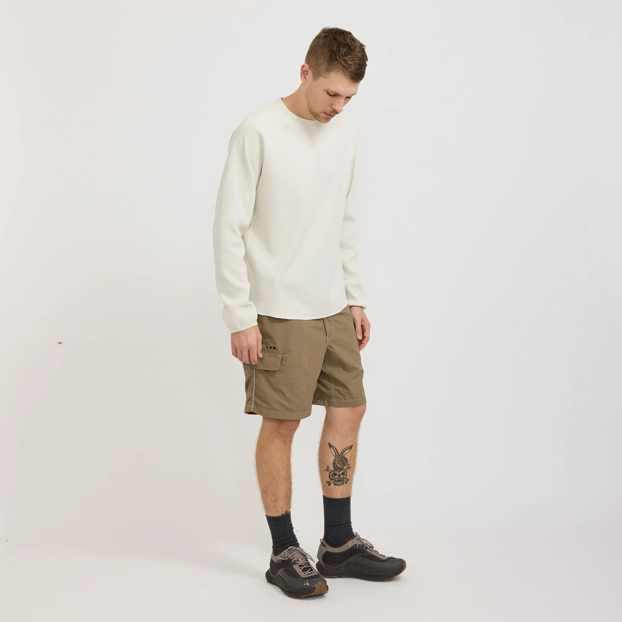 Hiking Club Ny Taffeta Hiker Short Pants Beige