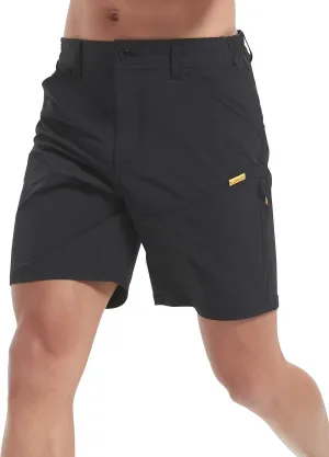 Hiking Shorts Men Cargo Quick Dry Lightweight Stretch Tactical Shorts for Fishing Travel Casual with Multi Pockets
