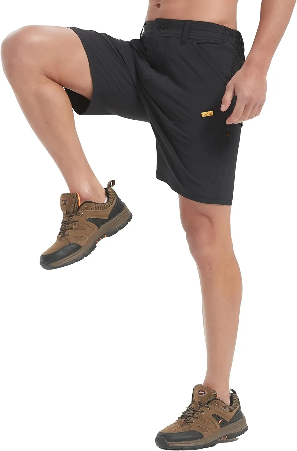 Hiking Shorts Men Cargo Quick Dry Lightweight Stretch Tactical Shorts for Fishing Travel Casual with Multi Pockets