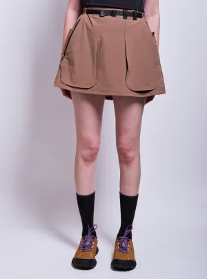 Hiking Skirt in Brown