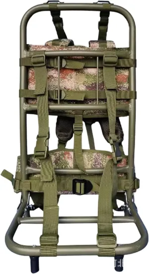 Hiking/Hunting Backpack Frame, Aluminum External Frame Backpack, External Frame Backpack - Large Load Aluminum Frame Backpack - Outdoor Nylon Fabric Backpack Frame for Camping, Hunting,