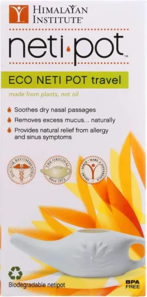 Himalayan Institute: Eco Neti Pot (2 pack) by Himalayan Institute