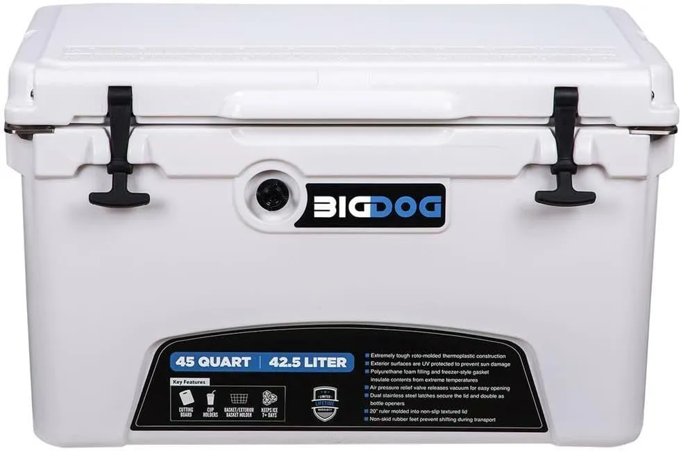 Husky Towing BDC45 Cooler 45 Quart/ 60 Can Capacity Without Wheels