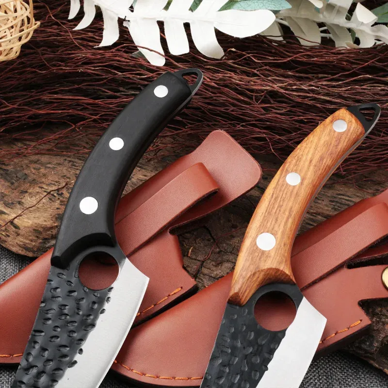 Huusk Jараnеѕе Handmade Kitchen Knife with Leather Case