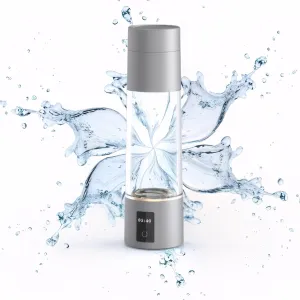 Hydrogen Water Bottle 2025 with PEM SPE Technology, PEM Electrolysis Hydrogen Generator 4000  PPB LED Display, Hydrogen Water Ionizer Machine for Home Office Travel,The Best Gift