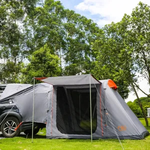 Inflatable SUV Tailgate Tent | Waterproof with Tarps, Easy Setup, Portable Car Tent with 2 Doors | Perfect for SUV & MPV Camping