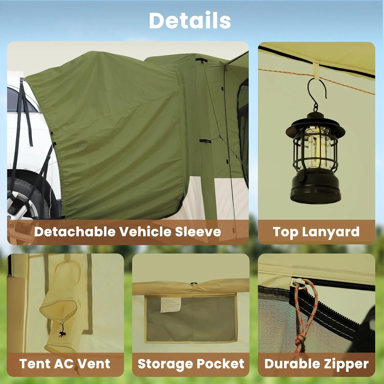 Inflatable Tents for Camping, Blow Up Tent with Hand Pump, Easy Setup Inflatable Hot Tent with Stove Jack, Waterproof Oxford Air Glamping Tents for Camping Adult 4-6 Person