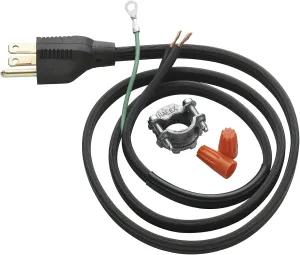 INSINKERATOR Garbage Disposal 3-Foot Power Cord Installation Kit for Standard Series (Badger) Food Waste Disposer Models, CRD-00
