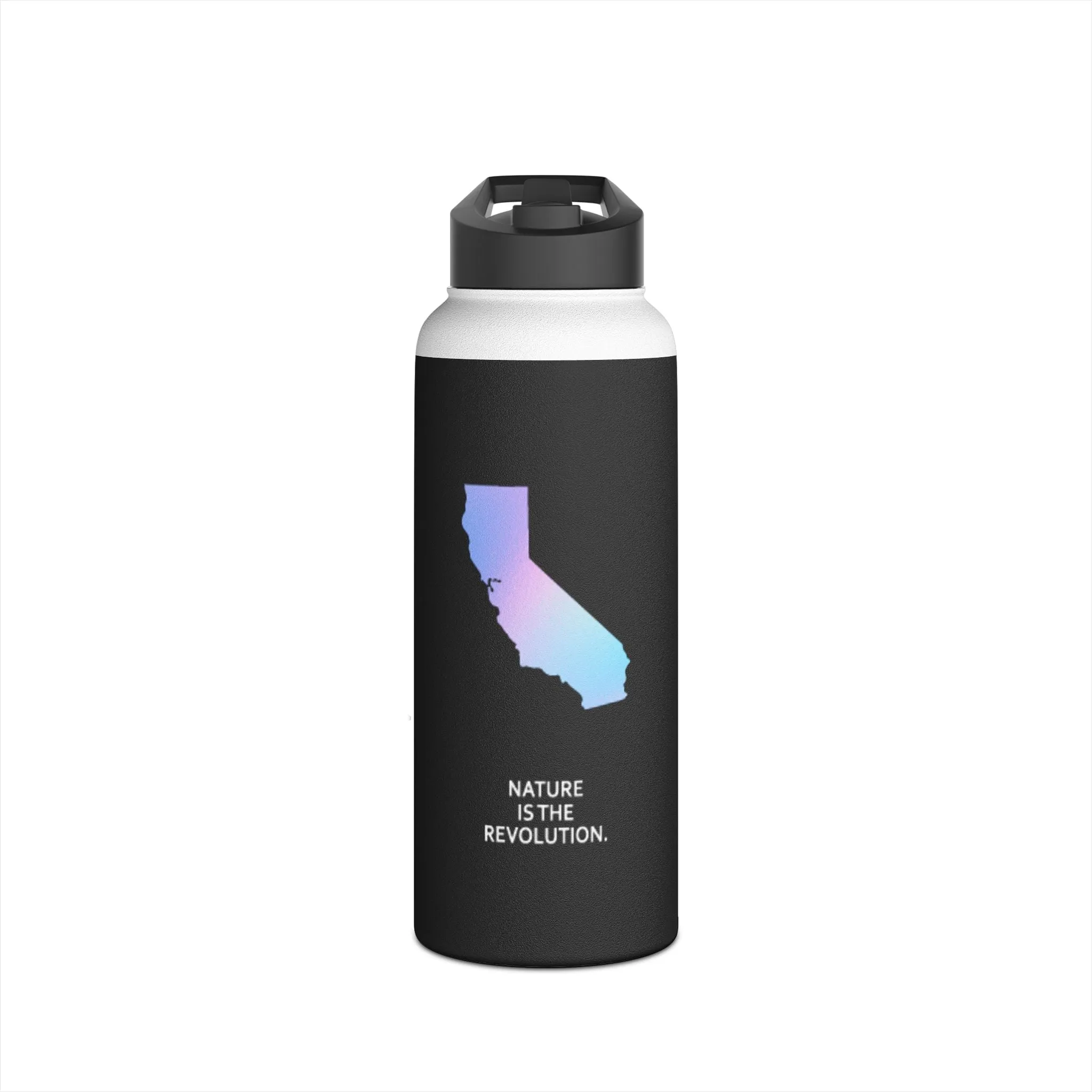Inspirational Stainless Steel Water Bottle, Eco-Friendly Drink Container, Outdoor Hydration, Gift for Nature Lovers, Motivational Travel Mug
