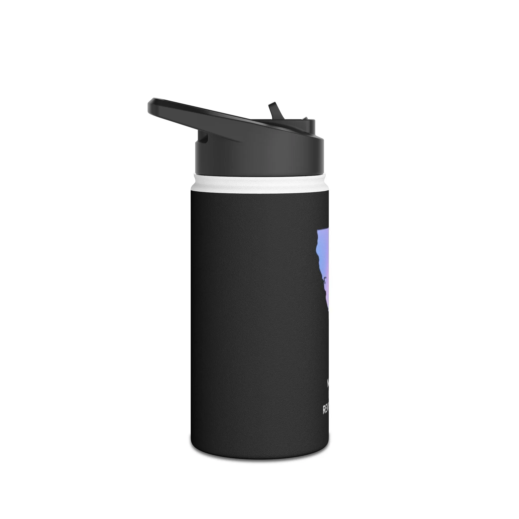 Inspirational Stainless Steel Water Bottle, Eco-Friendly Drink Container, Outdoor Hydration, Gift for Nature Lovers, Motivational Travel Mug