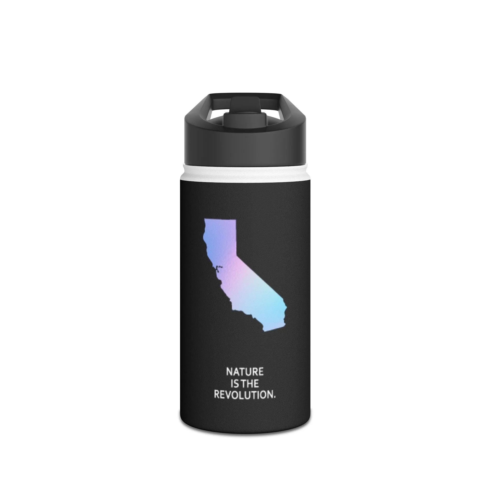 Inspirational Stainless Steel Water Bottle, Eco-Friendly Drink Container, Outdoor Hydration, Gift for Nature Lovers, Motivational Travel Mug