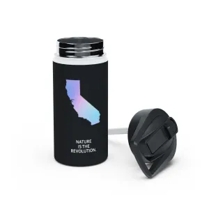 Inspirational Stainless Steel Water Bottle, Eco-Friendly Drink Container, Outdoor Hydration, Gift for Nature Lovers, Motivational Travel Mug