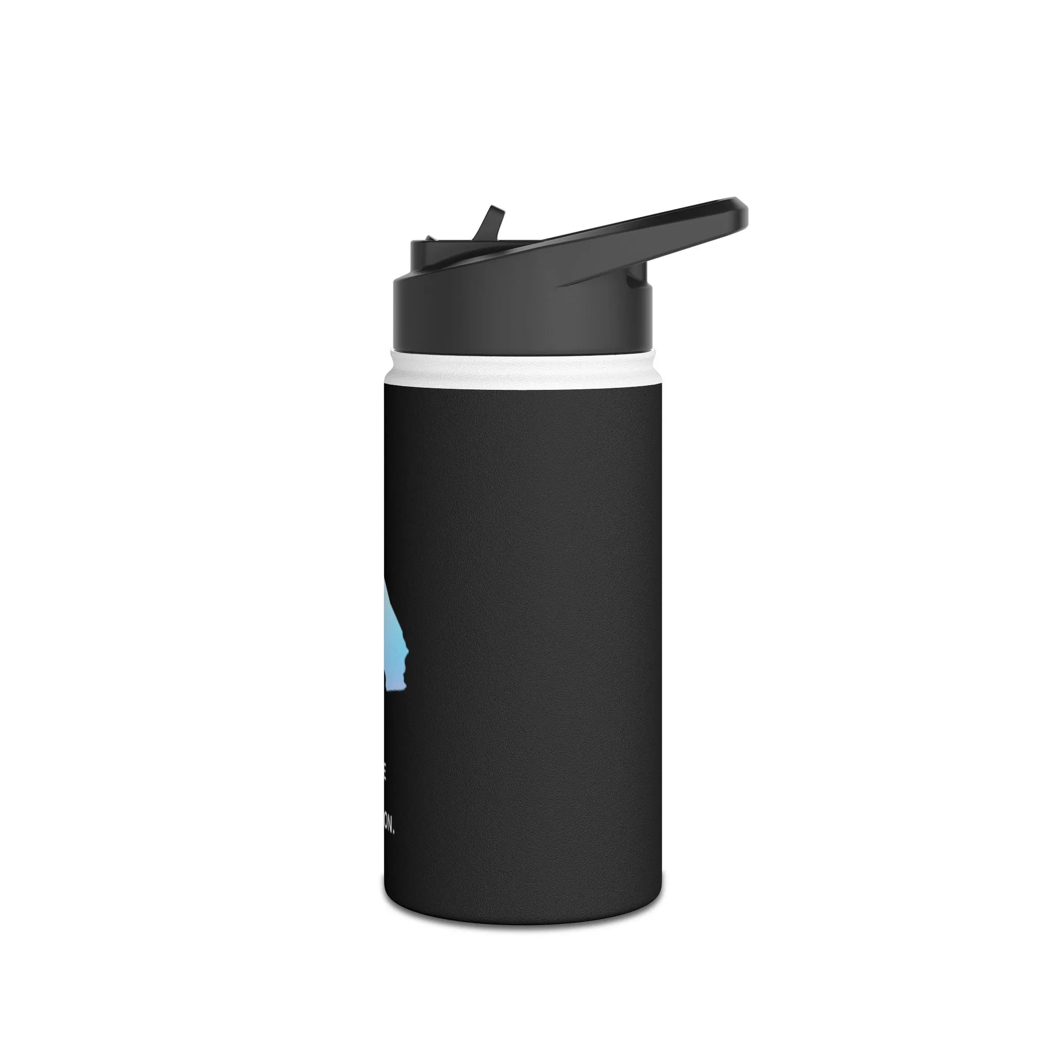 Inspirational Stainless Steel Water Bottle, Eco-Friendly Drink Container, Outdoor Hydration, Gift for Nature Lovers, Motivational Travel Mug