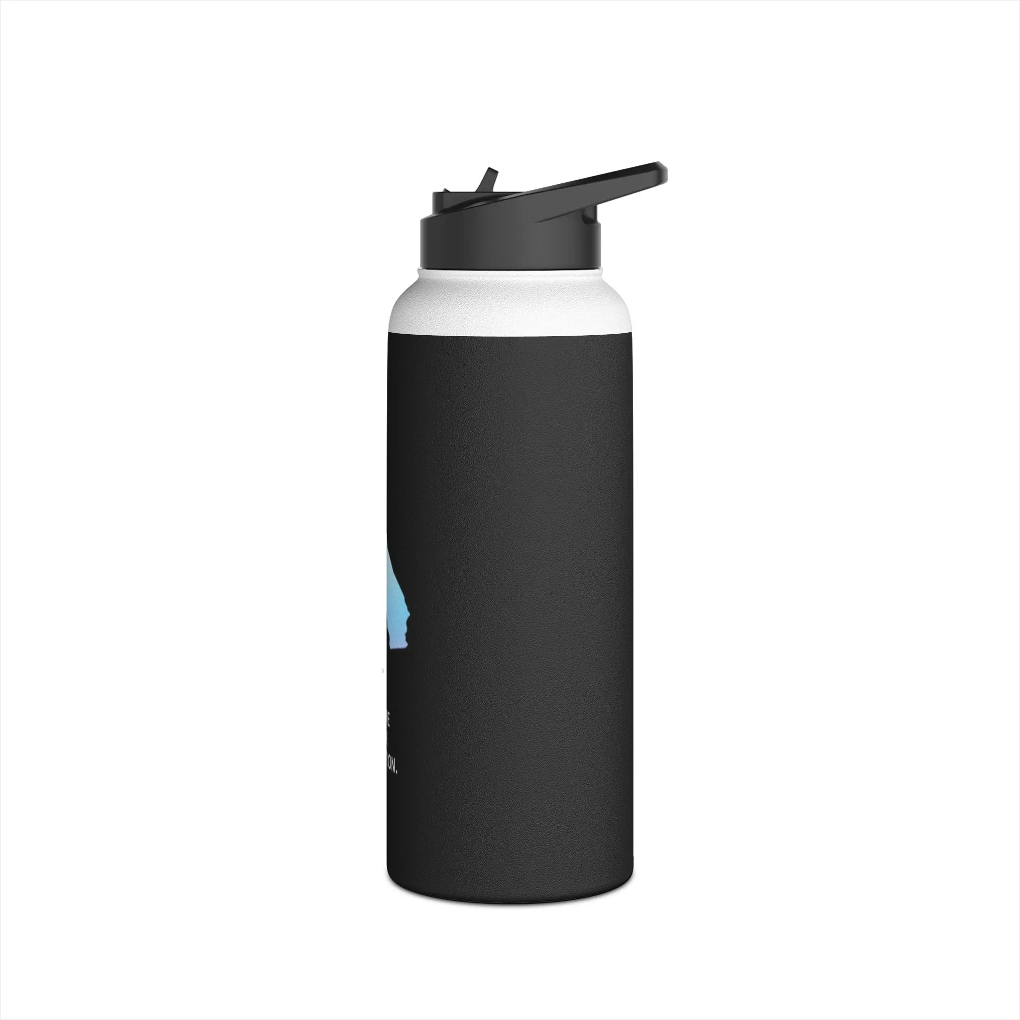 Inspirational Stainless Steel Water Bottle, Eco-Friendly Drink Container, Outdoor Hydration, Gift for Nature Lovers, Motivational Travel Mug