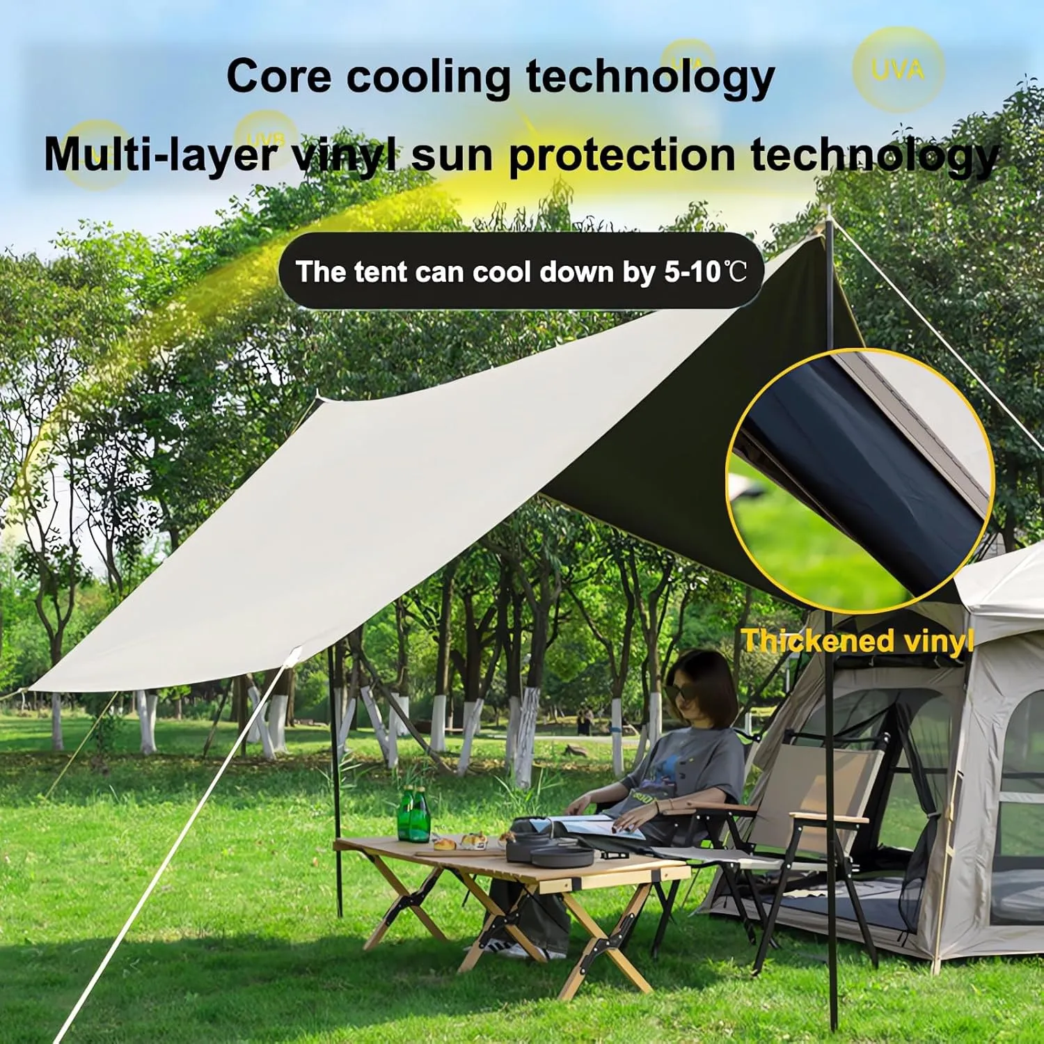 Instant Tent 4 Person Camping Tent Instant Pop Up Tent Caseta De Camping Large Tent Family Size Tent