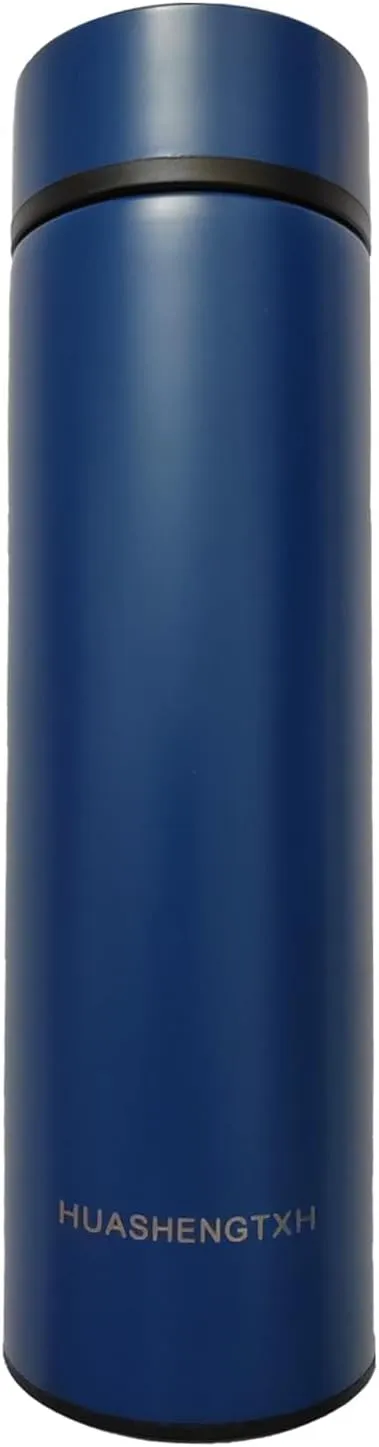 Insulating Water Bottle Outdoor Sports Stainless Steel Insulating Bottle Vacuum Sealed Coffee Bottle Travel Water Bottle Cold and Hot Water Bottle (Blue)