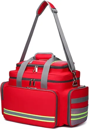 IOCCIOBB Portable First Aid Kit, Professional Medical Supplies Bag,Nurse Bag,for Car, Camping, Travel, Hiking, Sport, Home First Aid Essential Box Waterproof(A)