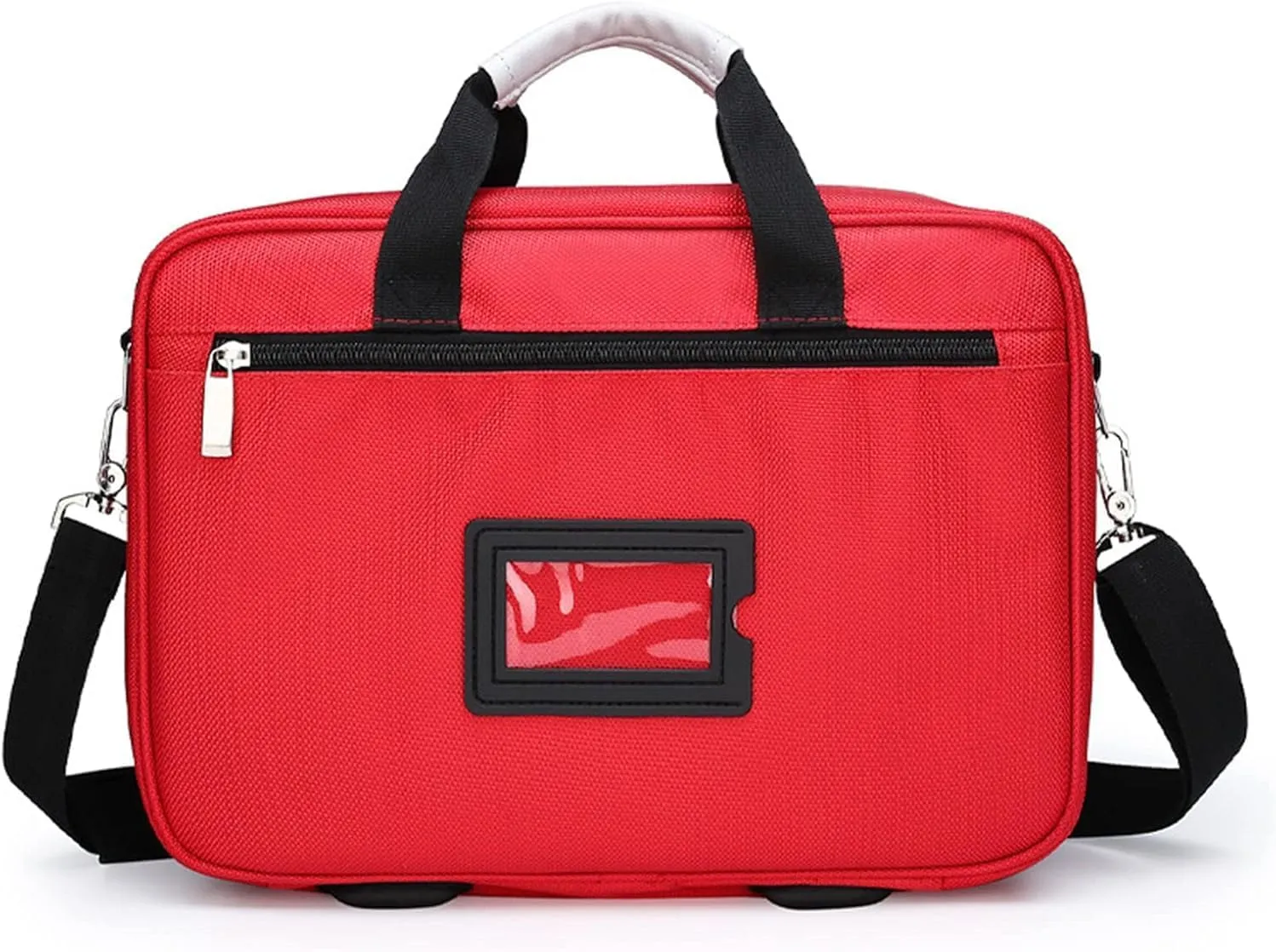 IOCCIOBB Professional Empty First Responder Bag Emergency Shoulder Bag Empty, Trauma First Aid Kits Storage Bag (Bag Only)(Navy Blue)