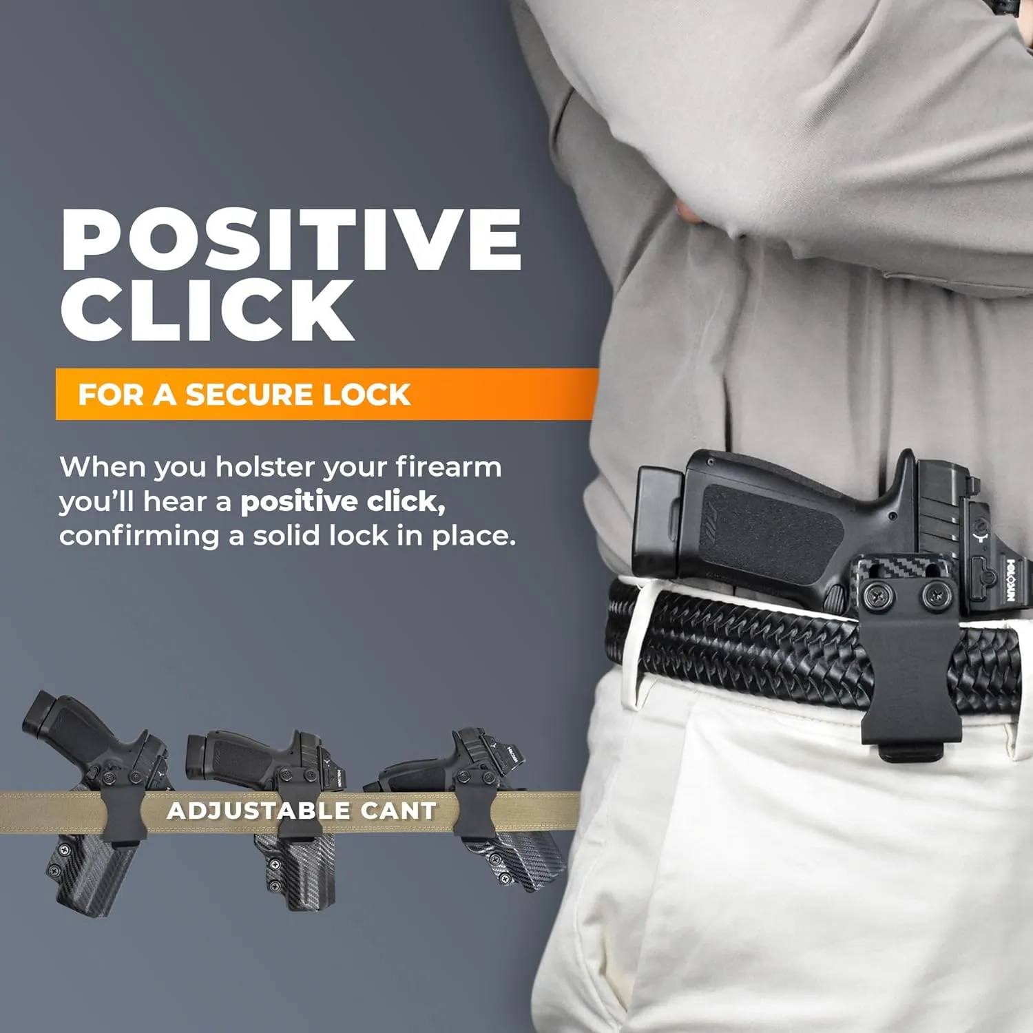 IWB Sweat Guard Holster - Inside The Waistband Holster - fits S&W CSX E-Series 3.6''