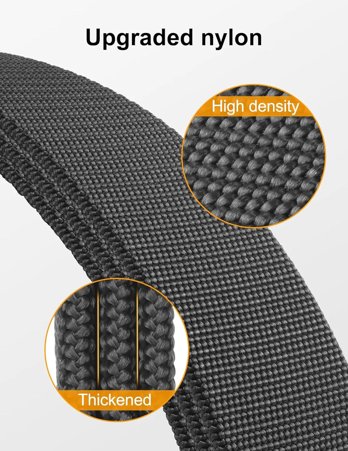 JUKMO Men's Tactical Belt with Lock, Military Work 1.5" Stretch Nylon Web Quick Release Belt with Heavy Duty Seatbelt Buckle