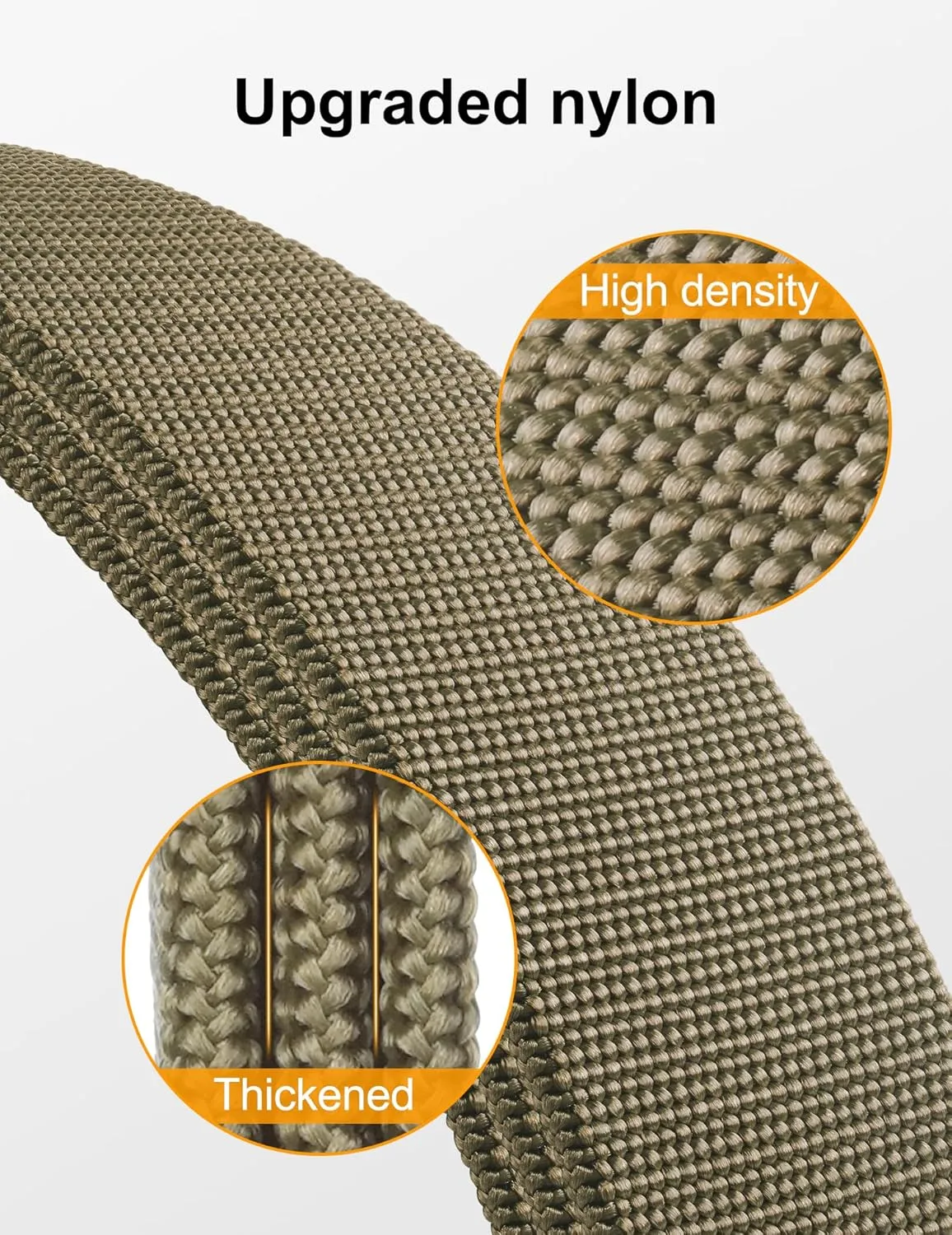 JUKMO Stretch Tactical Belt for Men,2 Pack Military Work Rigger Hiking 1.5" Elastic Nylon Web Quick Release Belt in Gift Box
