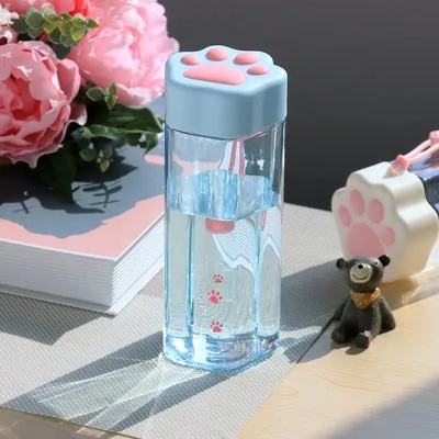 Kawaii Cat Paw Drinking Bottle