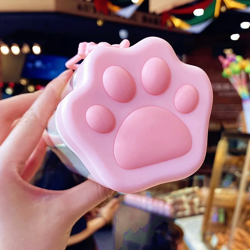 Kawaii Cat Paw Drinking Bottle