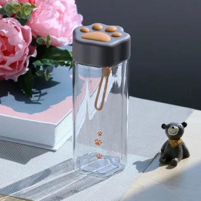 Kawaii Cat Paw Drinking Bottle