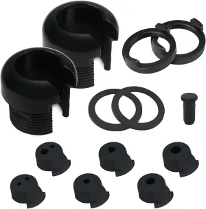 Kayaks Through Hull Wiring Kits, Replacement Kayak Thru Hull Wiring Plugs Compatible with Wilderness Systems Fishing Kayak, Upgrade Kayak Water Resistant Fitting for Device Battery Wires Connections