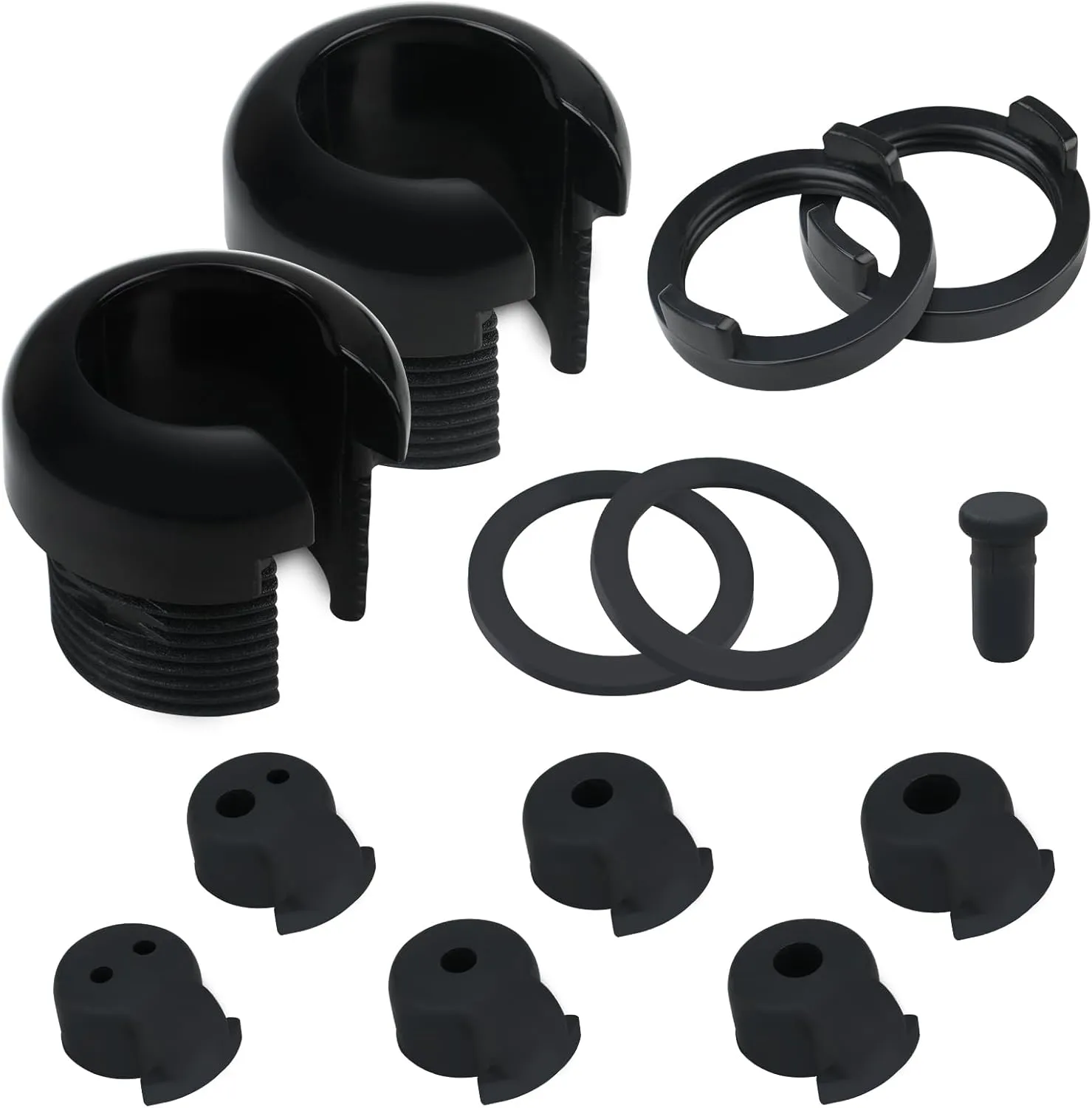 Kayaks Through Hull Wiring Kits, Replacement Kayak Thru Hull Wiring Plugs Compatible with Wilderness Systems Fishing Kayak, Upgrade Kayak Water Resistant Fitting for Device Battery Wires Connections