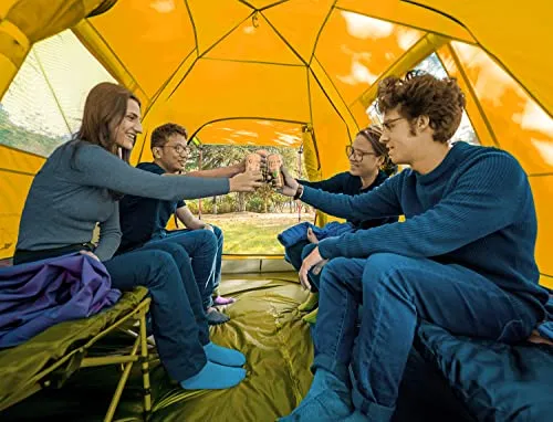 KAZOO Large 4 Person Camping Tent Outdoor Waterproof