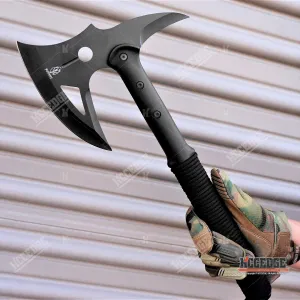 KCCEDGE BEST CUTLERY SOURCE Axe Hatchet Tactical Axe Survival Axe Hunting Knife 17 Inch Razor Sharp Edge Camping Accessories Camping Gear Survival Kit Survival Gear Tactical Gear 77763