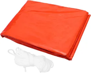 KESYOO Emergency Survival Tent Portable Outdoor Shelter for First Aid Compact Thermal Tube Tent for Earthquake Camping Hiking Lightweight Easy to Carry Orange