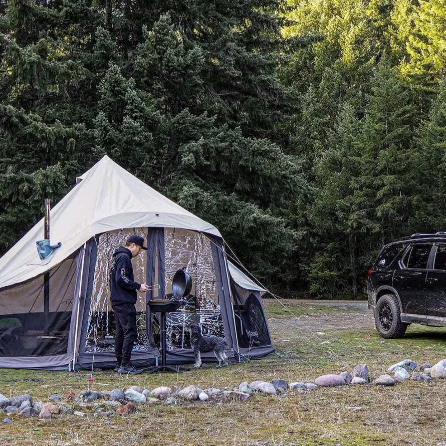 KingCamp KHAN LIGHT 500 Canvas Bell Tent