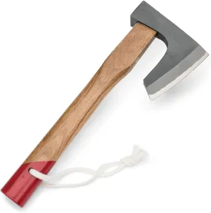 Kings County Tools Japanese Kindling Hand Axe | Bearded Axe Woodworking Tool | Wood Splitting Froe | 4-1/2” Steel Blade | Hardwood Handle | Camping Hatchet with Excellent Balance | Weighs 1.6 Pounds