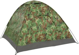 Kisangel 1pc Camouflage Tent for One Person Instant Setup Outdoor Hiking Tent Uv Protection Random Color