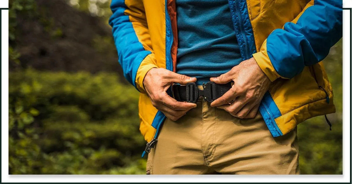 Klik Belts Tactical Belt –2 PLY 1.5" Nylon Heavy Duty Belt Quick Release Cobra© Buckle - Unisex