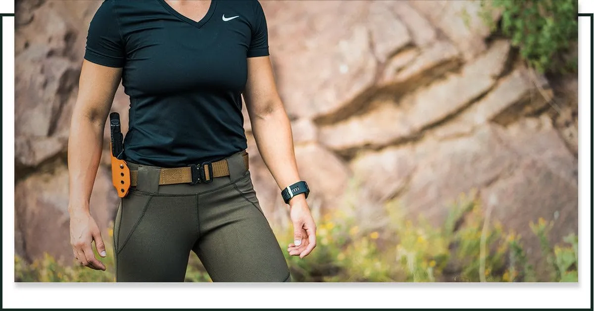 Klik Belts Tactical Belt –2 PLY 1.5" Nylon Heavy Duty Belt Quick Release Cobra© Buckle - Unisex